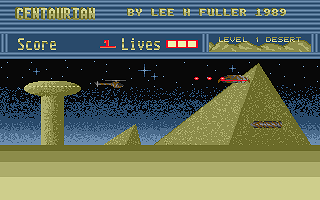 Centaurian atari screenshot